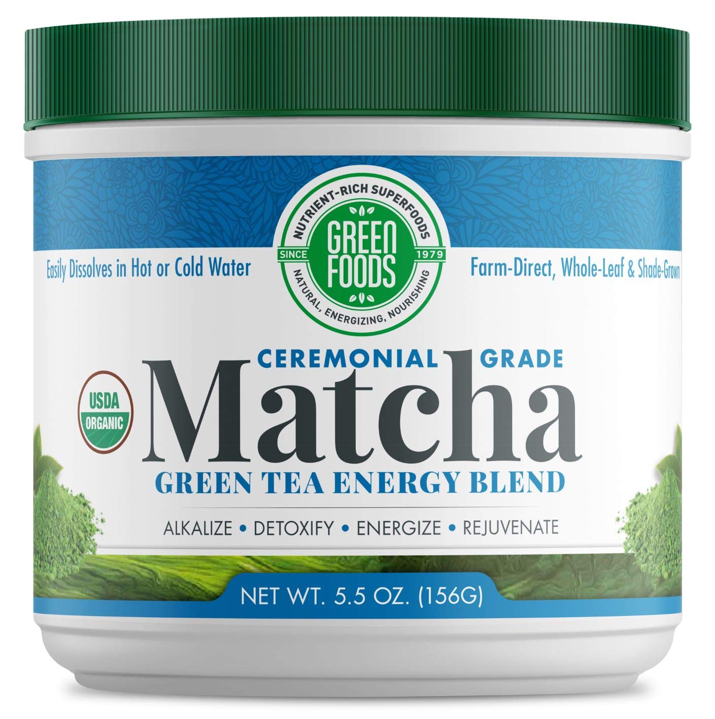 Foto 2 pulgar | Té Verde Matcha Green Foods  Orgánico  Grado Ceremonial  160 Ml - Venta Internacional.