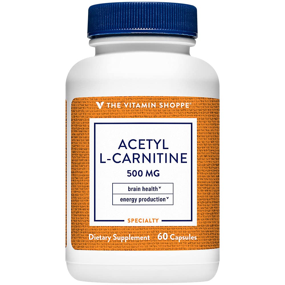 Foto 2 pulgar | Complement The Vitamin Shoppe Acetil-l-carnitina 500 Mg 60 Cápsulas - Venta Internacional.