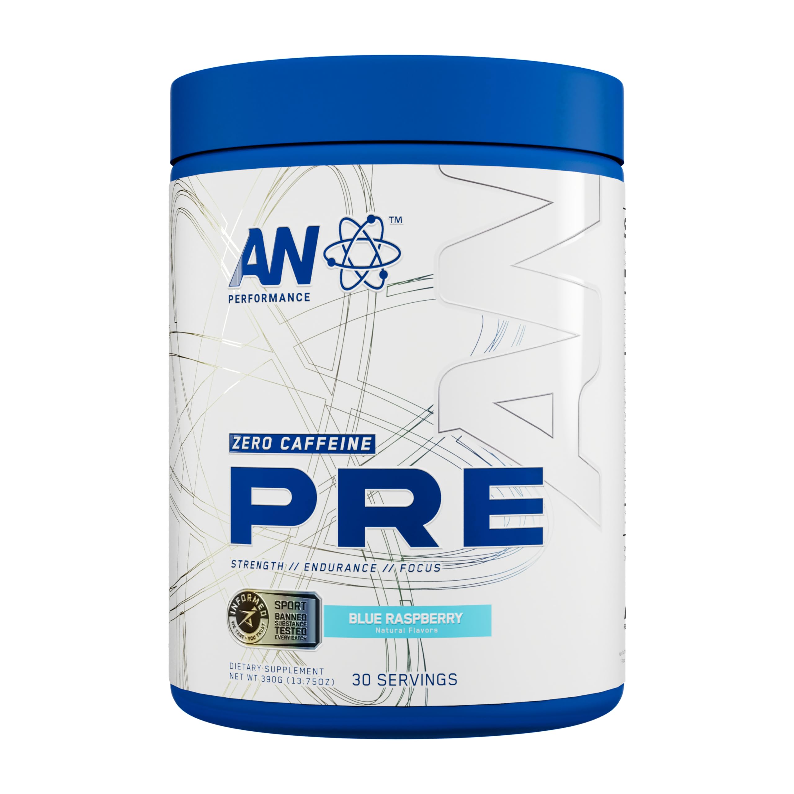 Foto 2 pulgar | Suplemento Para Antes Del Entrenamiento An Performance Zero Cafeine 390 G - Venta Internacional.
