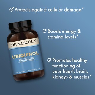 Foto 4 | Suplemento Dr. Mercola Ubiquinol 150 Mg 90 Cápsulas - Venta Internacional.