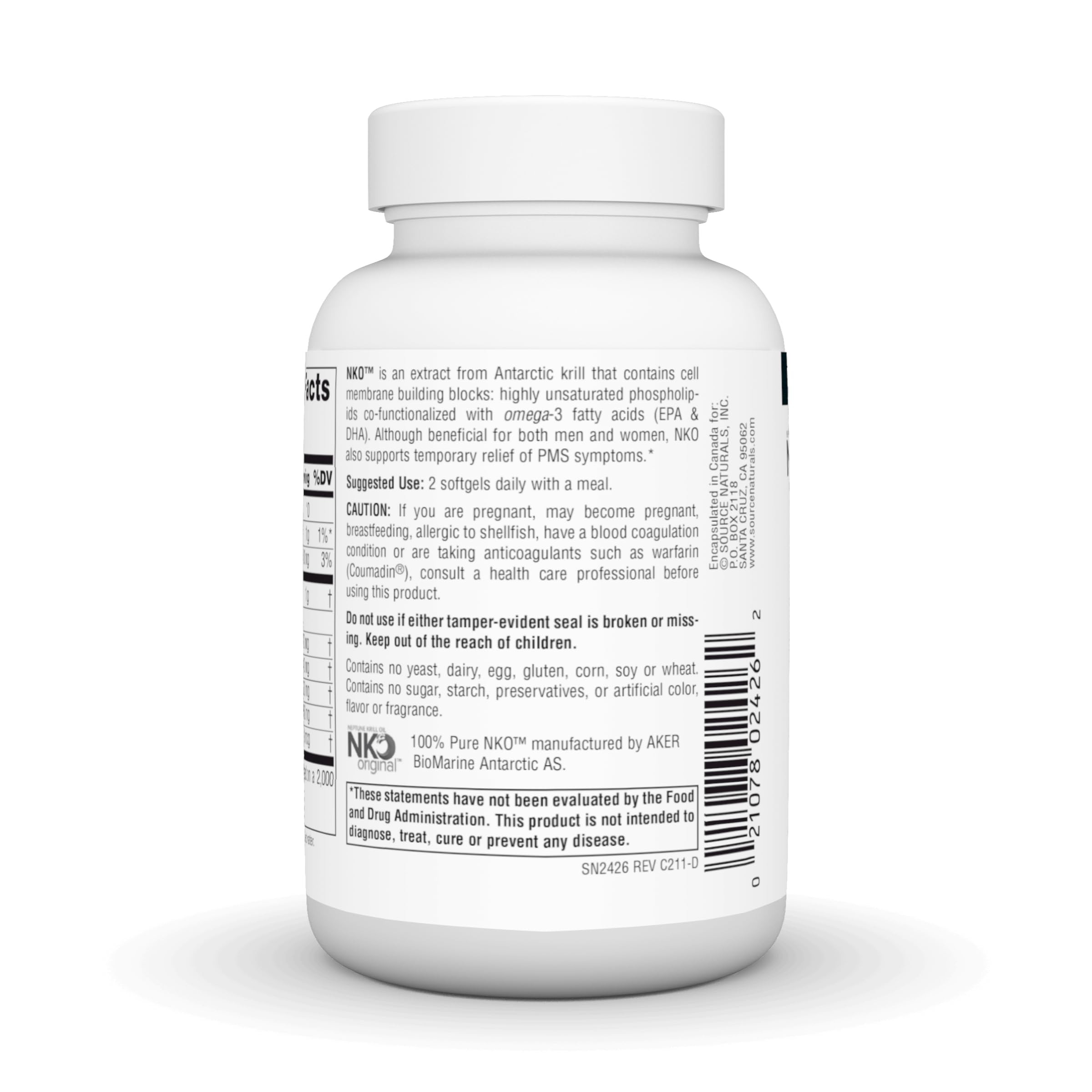 Foto 4 pulgar | Aceite De Krill Neptune Neptune De Supplement Source Naturals  500 Mg - Venta Internacional.