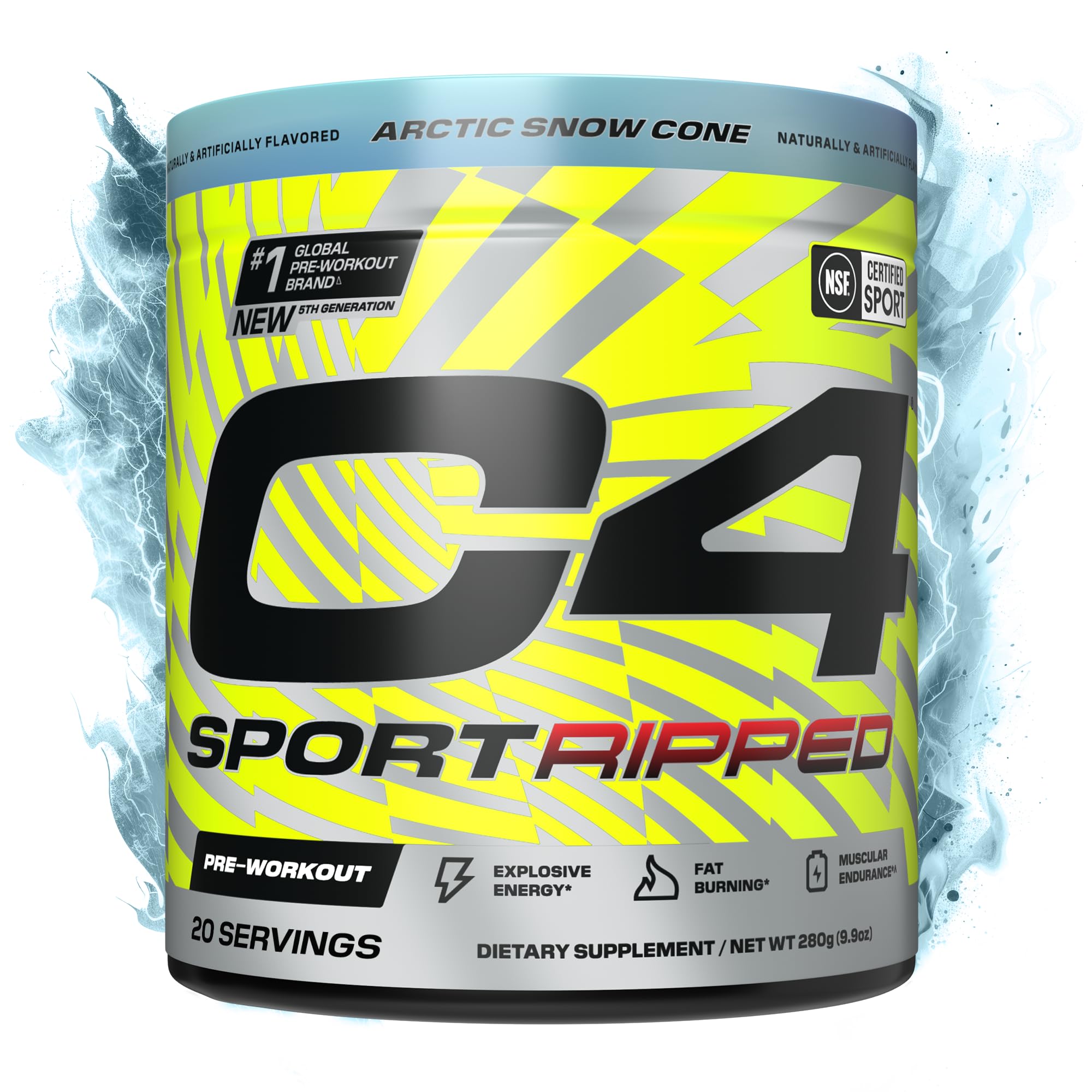 Foto 2 pulgar | Polvo Preentrenamiento Cellucor C4 Ripped Sport  20 Porciones - Venta Internacional.
