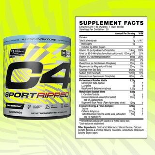 Foto 3 | Polvo Preentrenamiento Cellucor C4 Ripped Sport 20 Porciones - Venta Internacional.