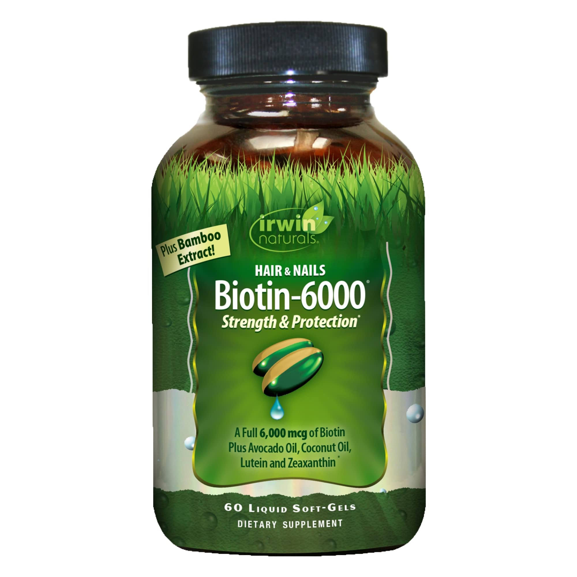 Foto 2 pulgar | Suplemento Irwin Naturals Biotin-6000 60 Cápsulas Blandas Líquidas - Venta Internacional.