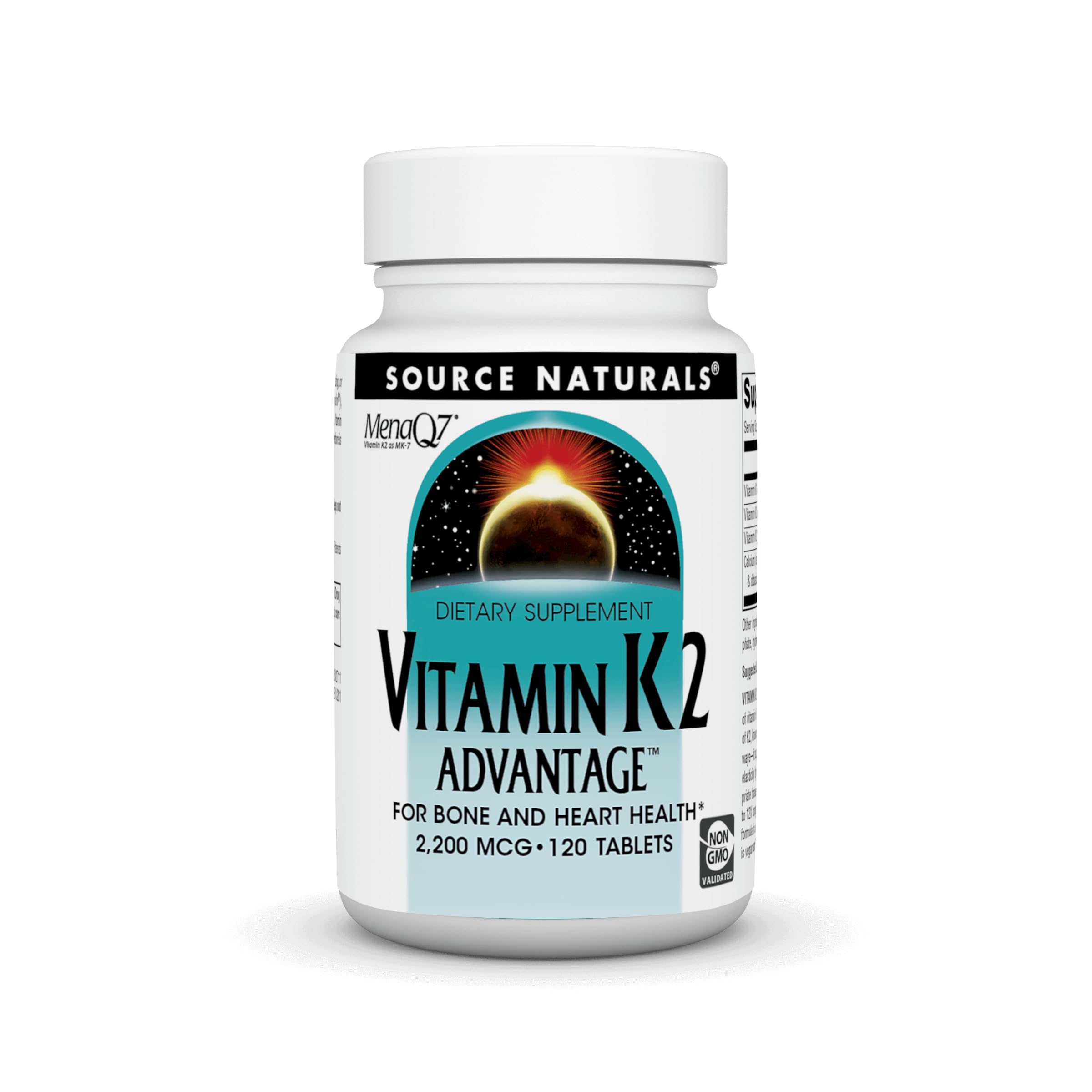 Foto 2 pulgar | Suplemento Vitamin K2 Advantage De Source Naturals  2200 Mcg - Venta Internacional.