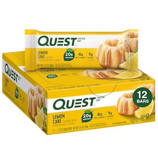 Foto 1 | Protein Bars Quest Nutrition Tarta De Limón 20g 12 Unidades - Venta Internacional.