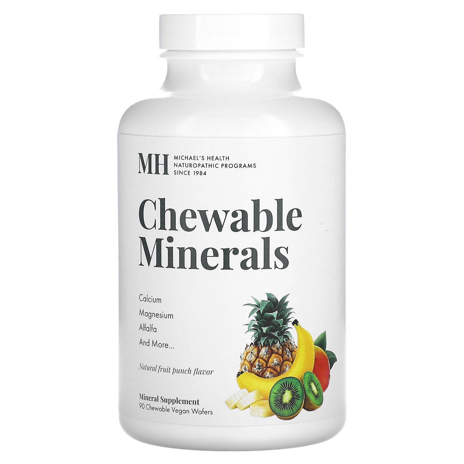 Foto 1 | Ponche De Frutas Natural Michael's Health De Minerales Masticables 90 - Venta Internacional.