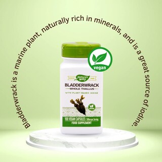 Foto 2 | Suplemento Nature's Way Bladderwrack 100 Cápsulas Vegetarianas - Venta Internacional.