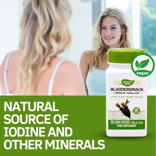 Foto 4 | Suplemento Nature's Way Bladderwrack 100 Cápsulas Vegetarianas - Venta Internacional.