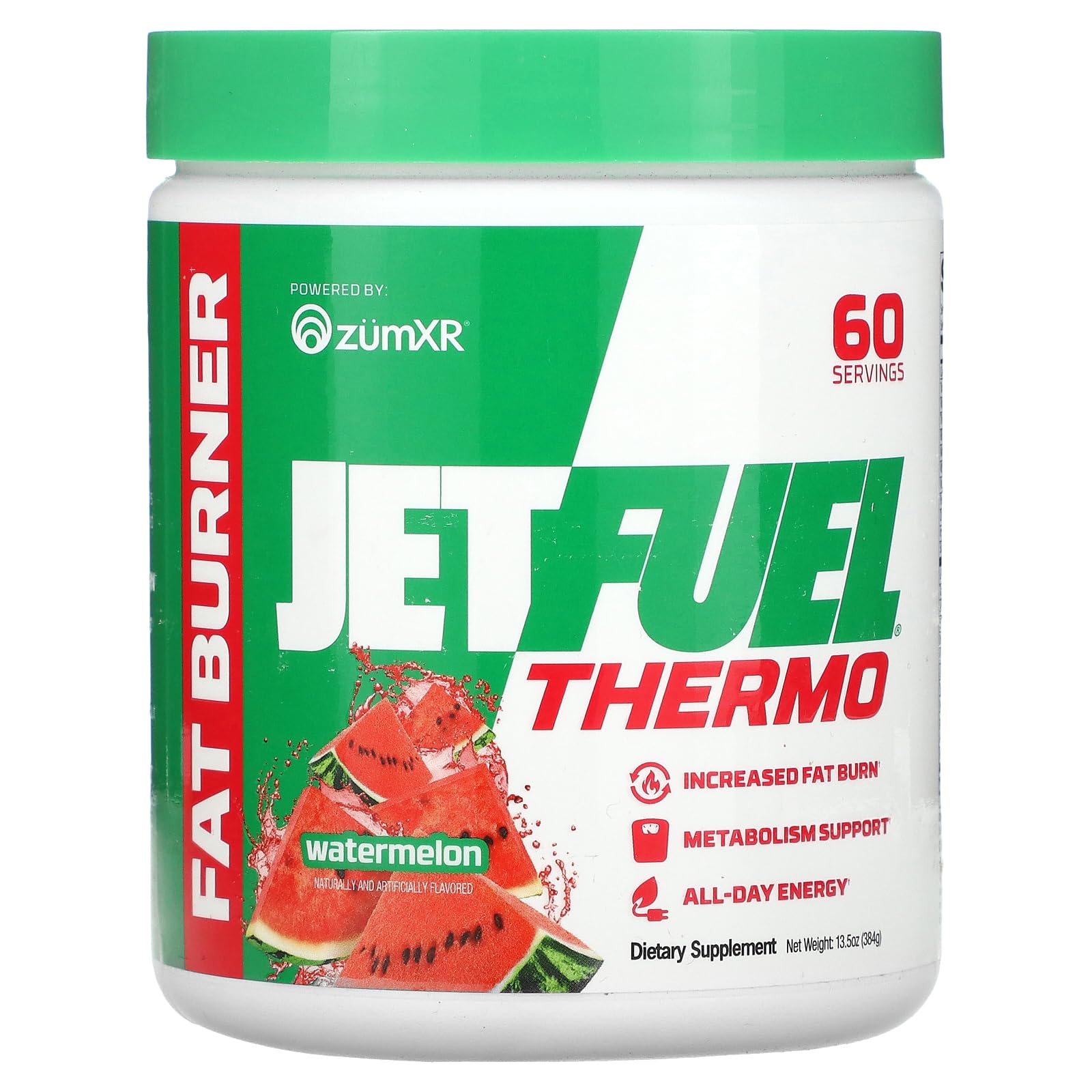 Foto 2 pulgar | Polvo Quemagrasas Gat Sport Jetfuel Thermo 384 Ml Sandía - Venta Internacional.
