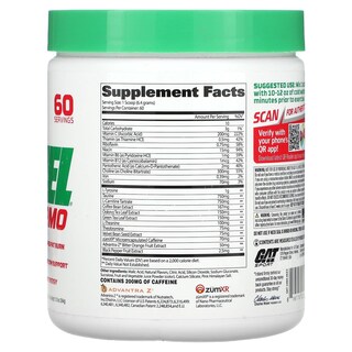 Foto 2 | Polvo Quemagrasas Gat Sport Jetfuel Thermo 384 Ml Sandía - Venta Internacional.
