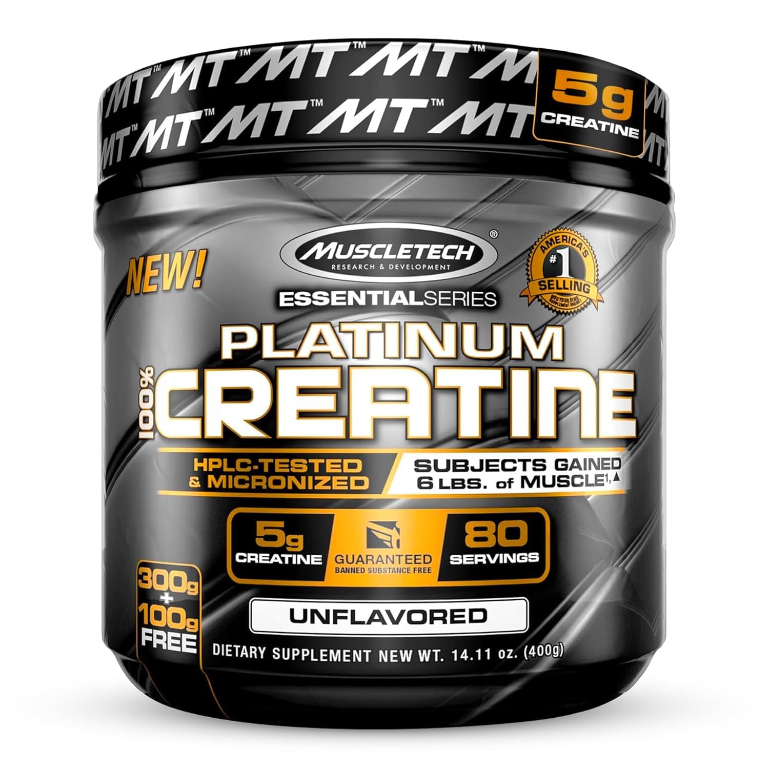 Foto 1 | Suplemento Muscletech Platinum De Creatina Micronizada Pura  400 G - Venta Internacional.