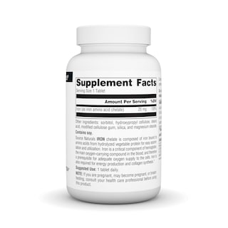 Foto 2 | Suplemento Dietético Quelato De Aminoácidos De Hierro Source Naturals - Venta Internacional.