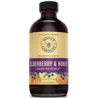 Foto 1 | Sirope Honey Gardens Saúco Con Apiterapia 240 Ml Con Equinácea - Venta Internacional.