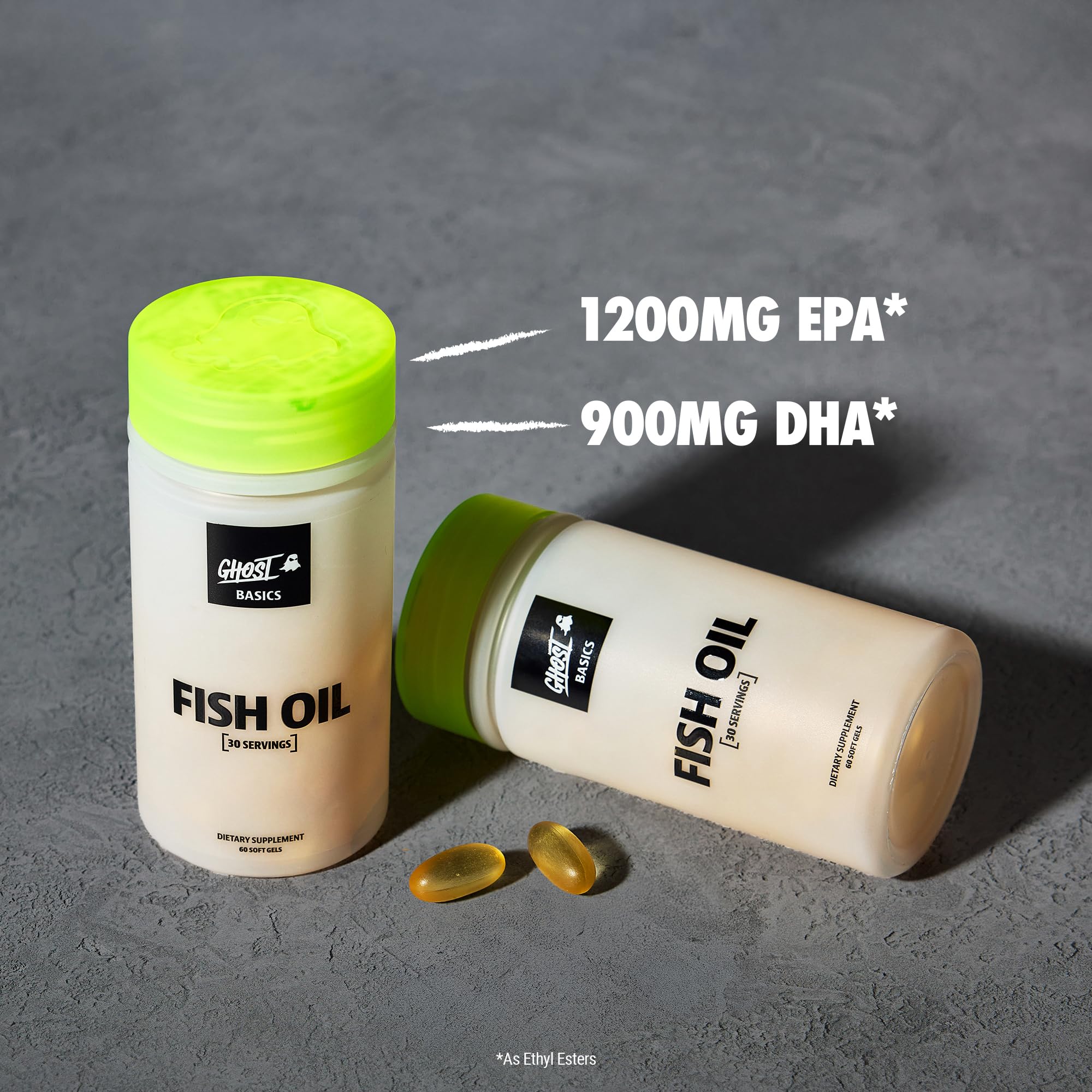 Foto 4 pulgar | Suplemento De Aceite De Pescado Ghost Basics 3000 Mg De Omega 3 Dha Y Epa - Venta Internacional.