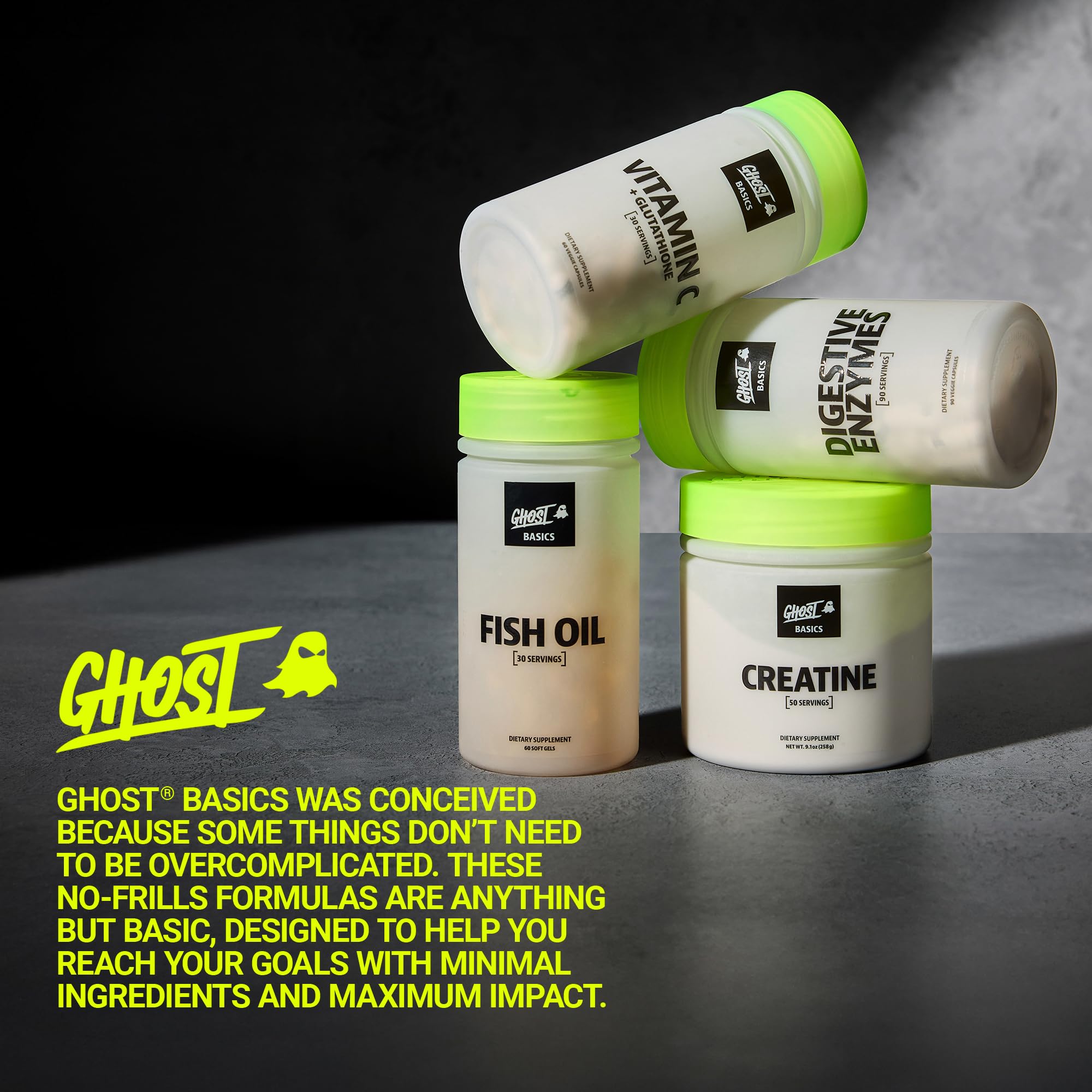 Foto 7 pulgar | Suplemento De Aceite De Pescado Ghost Basics 3000 Mg De Omega 3 Dha Y Epa - Venta Internacional.
