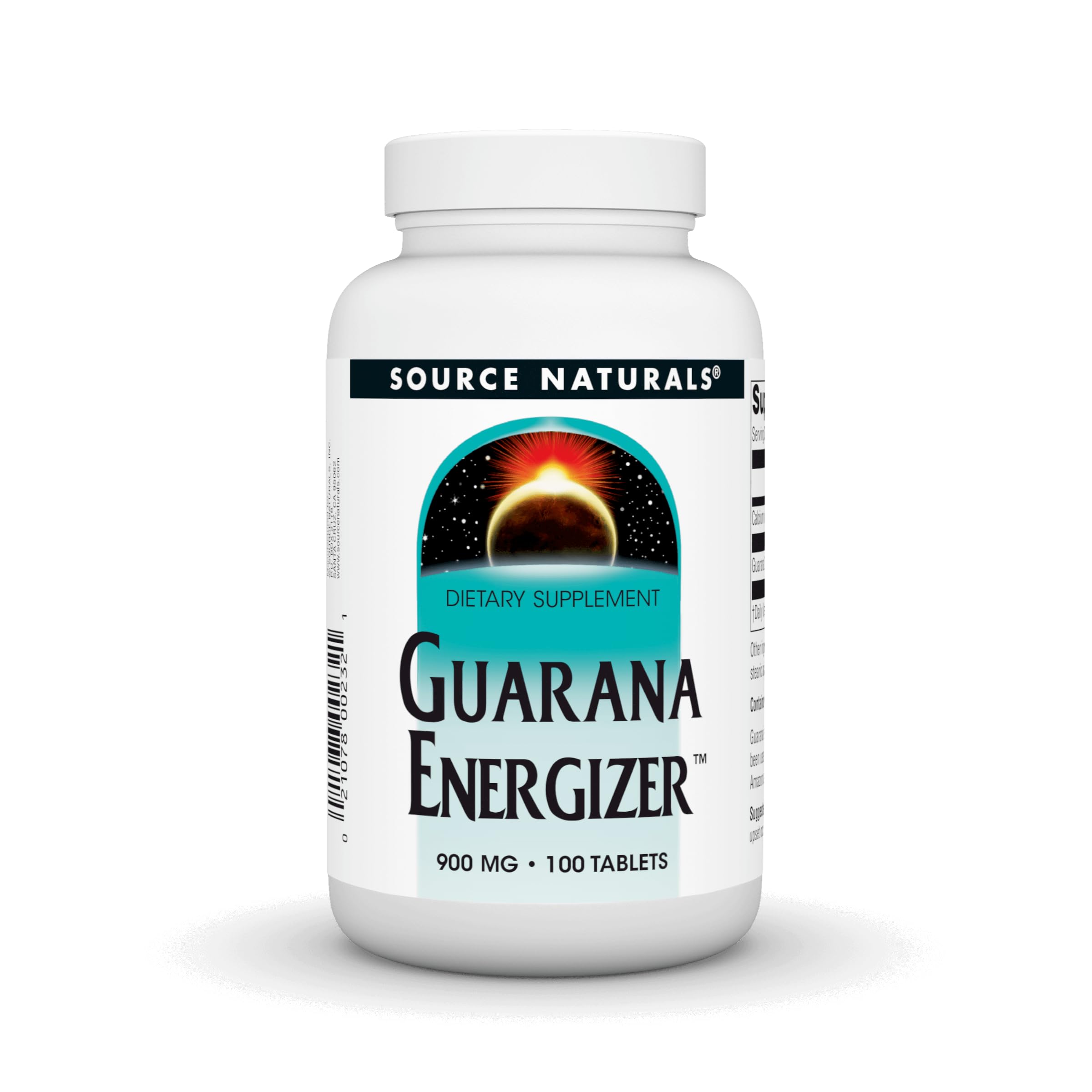 Foto 2 pulgar | Supplement Source Naturals Guarana Energizer 900 Mg 100 Comprimidos - Venta Internacional.
