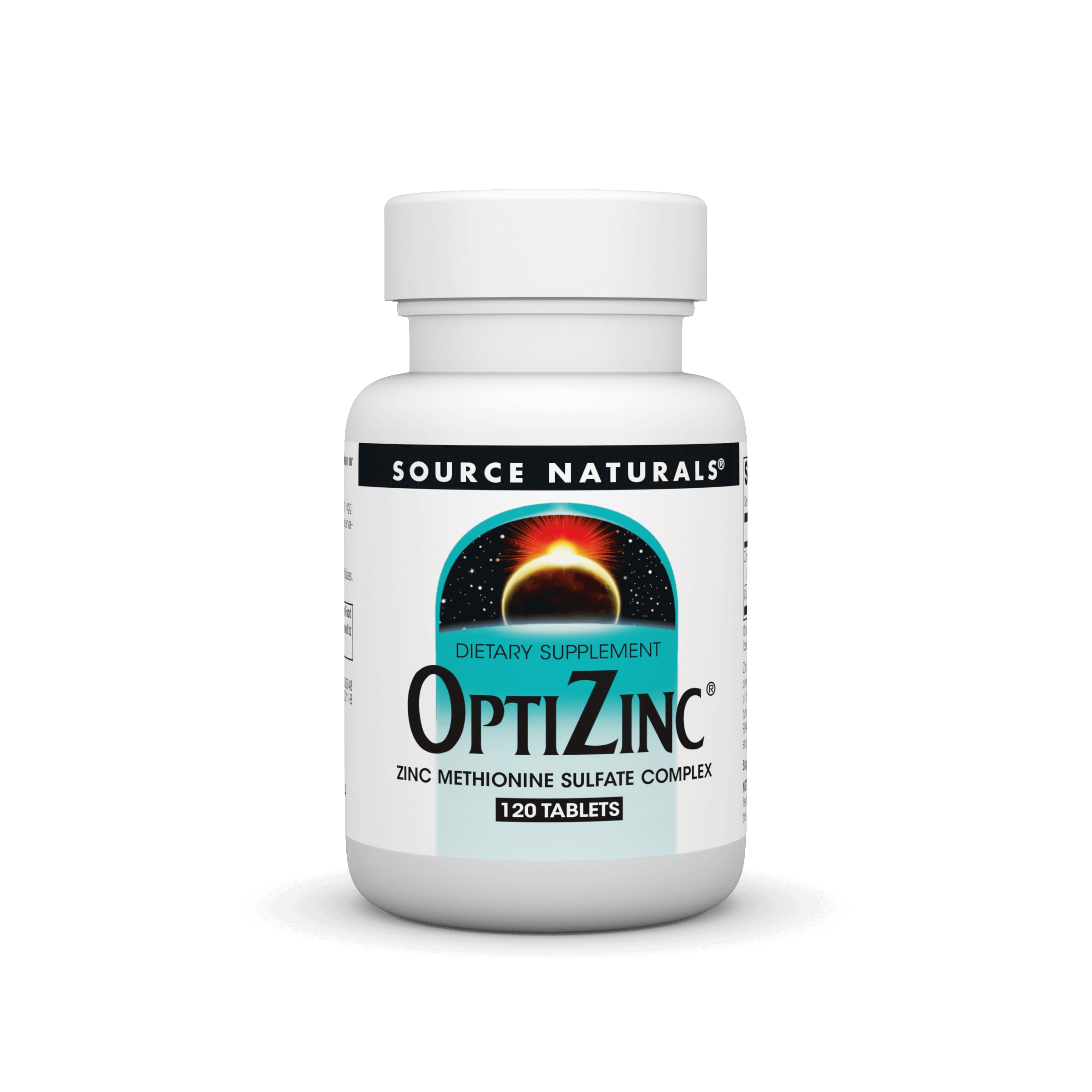 Foto 2 pulgar | Supplement Source Naturals Optizinc  Metionina De Zinc  120 Tabletas - Venta Internacional.