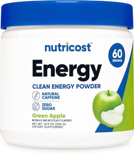 Foto 1 | Energy Powder Nutricost Energy Complex Manzana Verde 300 G - Venta Internacional.