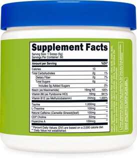 Foto 5 | Energy Powder Nutricost Energy Complex Manzana Verde 300 G - Venta Internacional.