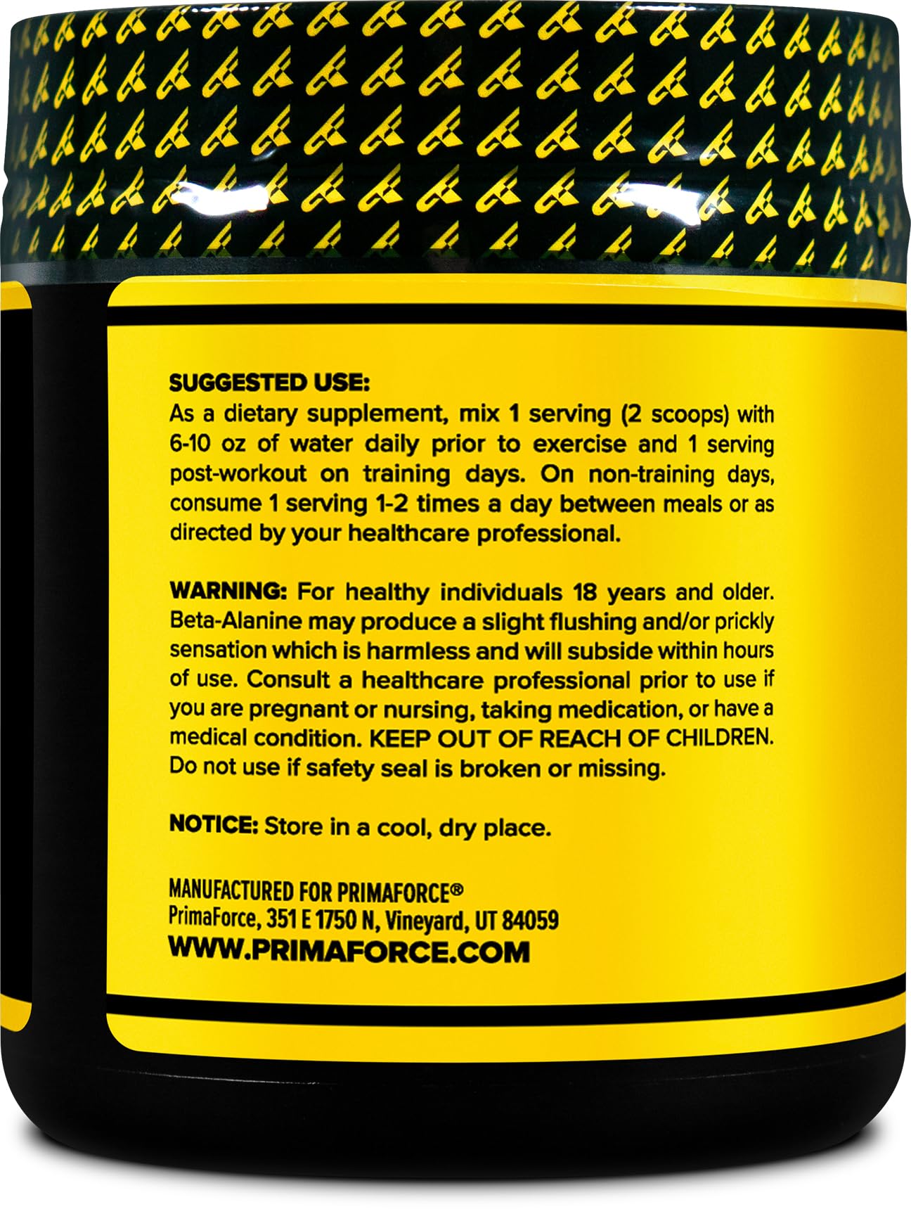 Foto 4 pulgar | Suplemento Primaforce Beta Alanina En Polvo 200 G Sin Sabor - Venta Internacional.