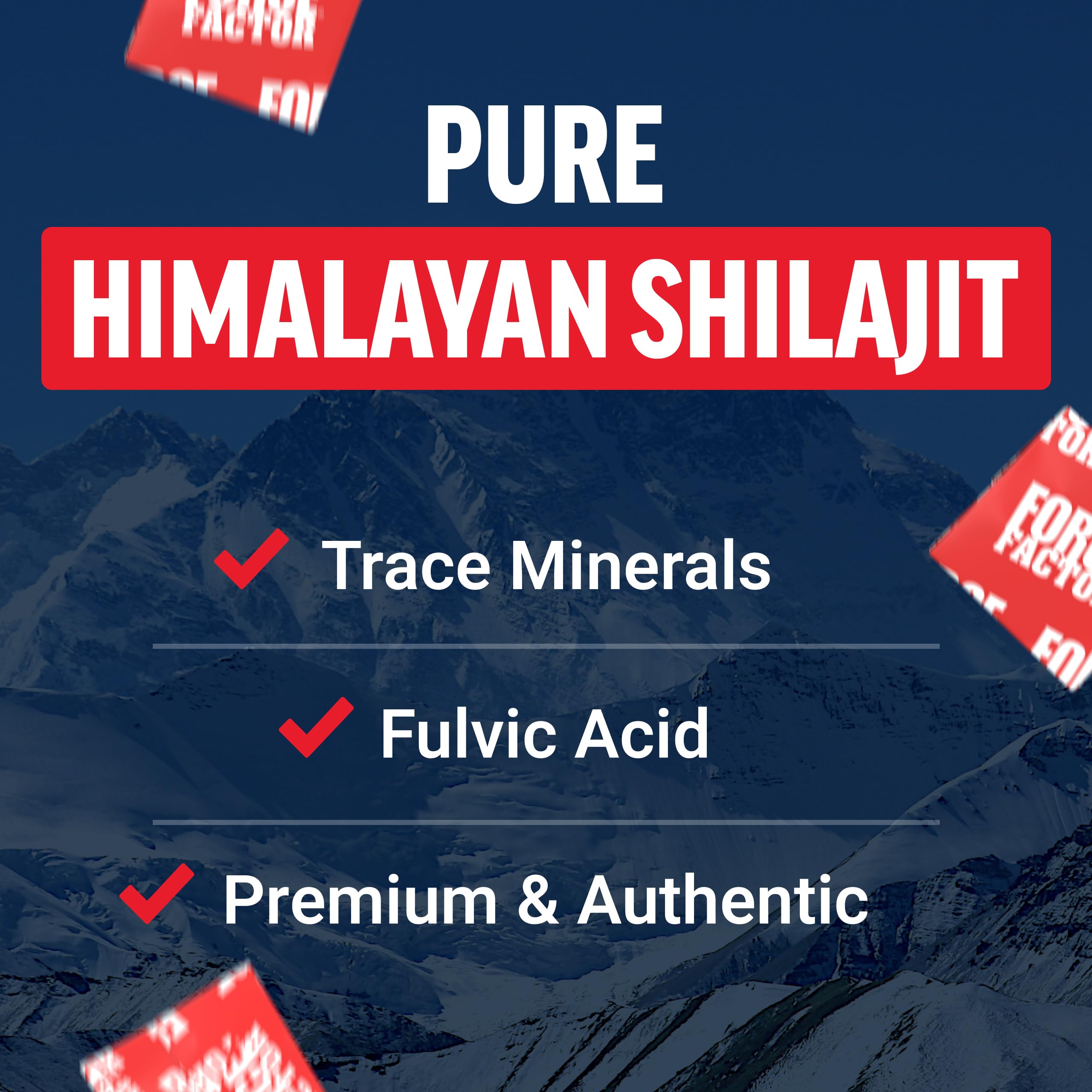 Foto 4 pulgar | Supreme Shilajit Force Factor Premium Himalayan 60 Comprimidos Masticables - Venta Internacional.