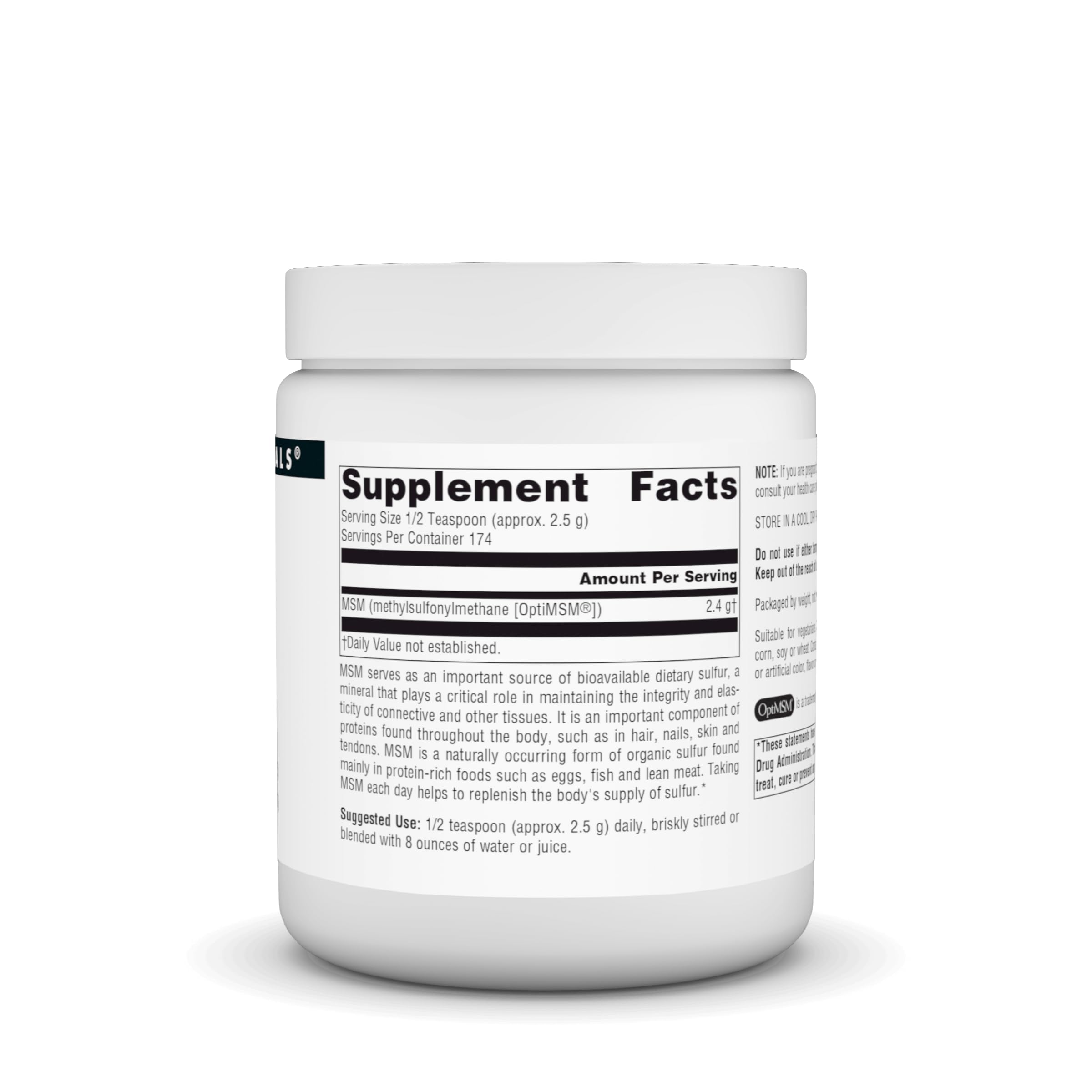 Foto 3 pulgar | Supplement Source Naturals Msm (metilsulfonilmetano) 480 Ml - Venta Internacional.