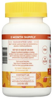 Foto 3 | Suplemento De Vitamina D3 De Maryruth Organics Fresa Y Naranja - Venta Internacional.