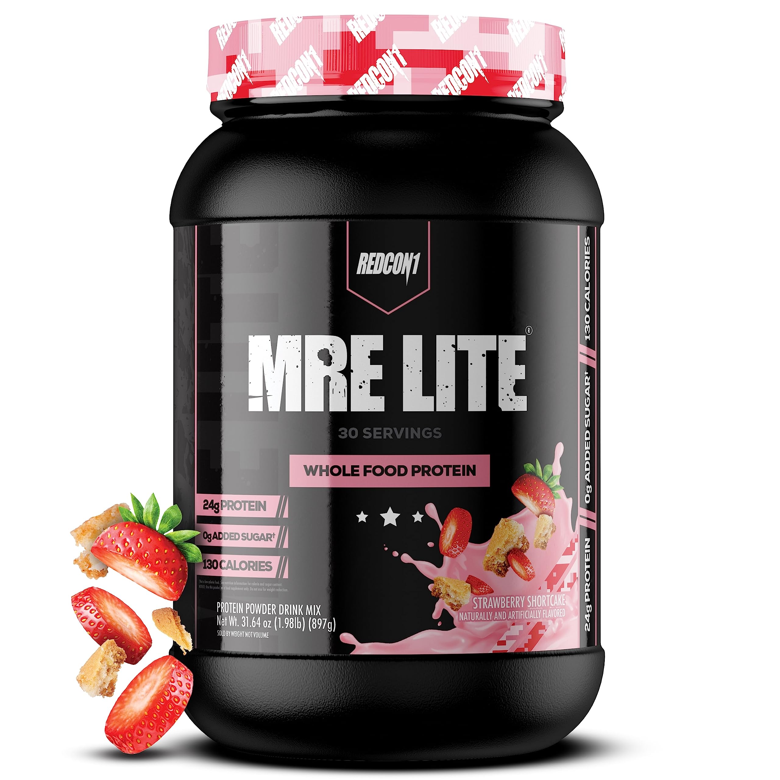 Foto 2 pulgar | Tarta De Fresa Redcon1 Mre Lite De Proteína En Polvo  30 Porciones - Venta Internacional.