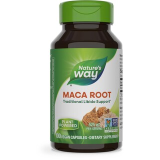 Foto 1 | Suplemento Nature's Way De Raíz De Maca 525 Mg 100 Cápsulas Veganas - Venta Internacional.