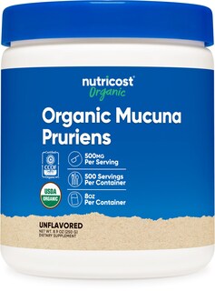 Foto 1 | Suplemento Nutricost Organic Mucuna Pruriens En Polvo 250 G - Venta Internacional.