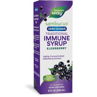 Foto 1 | Sirope Nature's Way Sambucus Sin Azúcar Para El Sistema Inmunitario 240 Ml - Venta Internacional.
