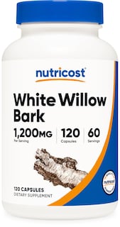 Foto 1 | Suplemento Nutricost De Corteza De Sauce Blanco 120 Cápsulas - Venta Internacional.