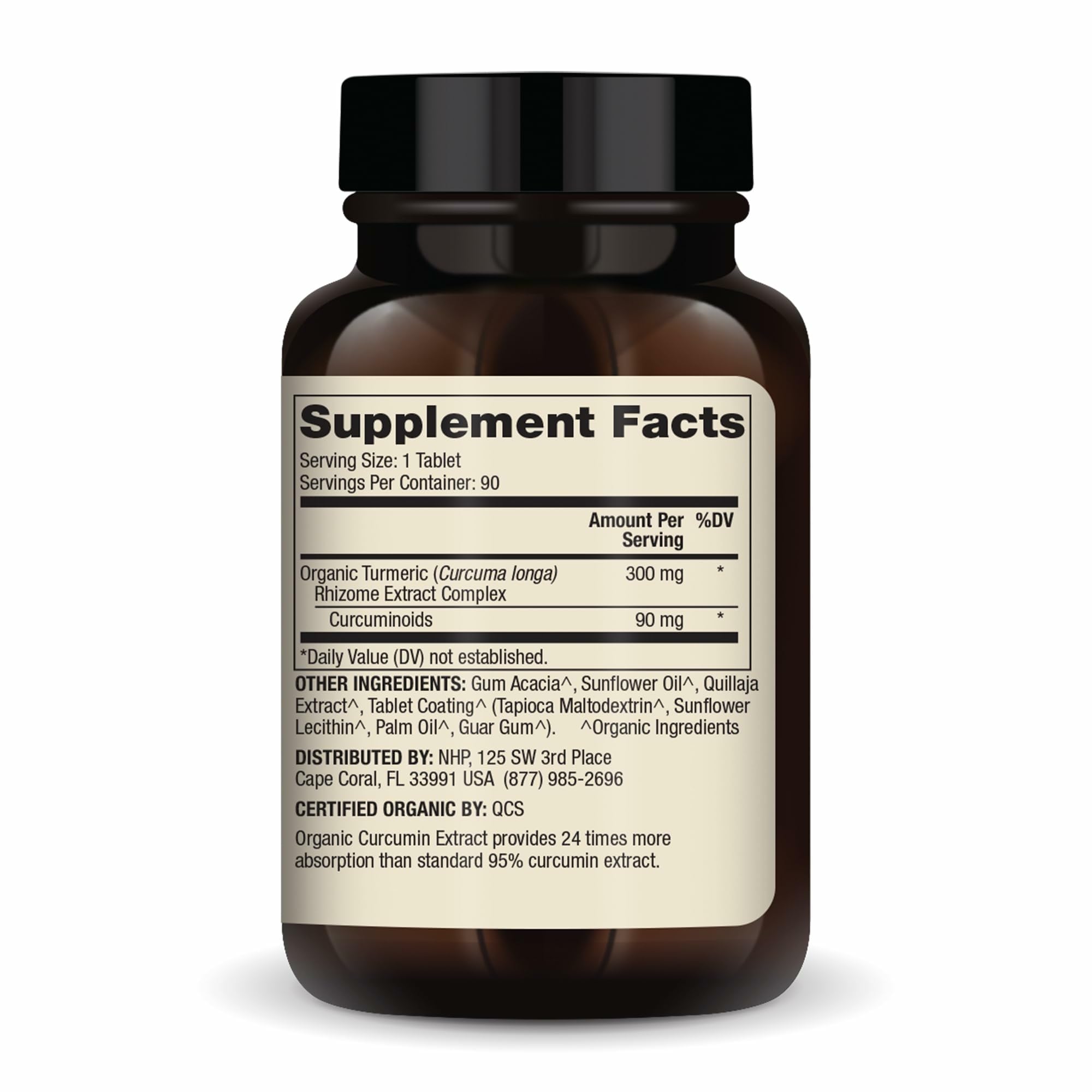 Foto 2 | Suplemento De Extracto De Curcumina Orgánica Dr. Mercola 90 Tabletas - Venta Internacional.