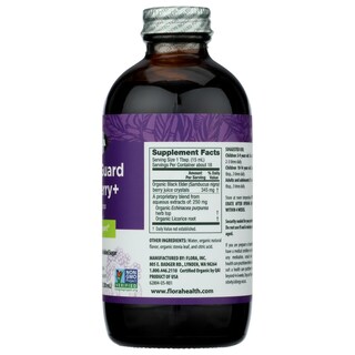 Foto 2 | Suplemento Flora Sambuguard Elderberry+ Botella De Vidrio De 250 Ml - Venta Internacional.