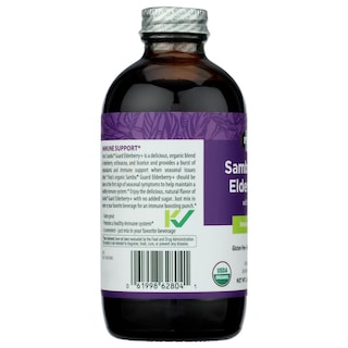 Foto 3 | Suplemento Flora Sambuguard Elderberry+ Botella De Vidrio De 250 Ml - Venta Internacional.