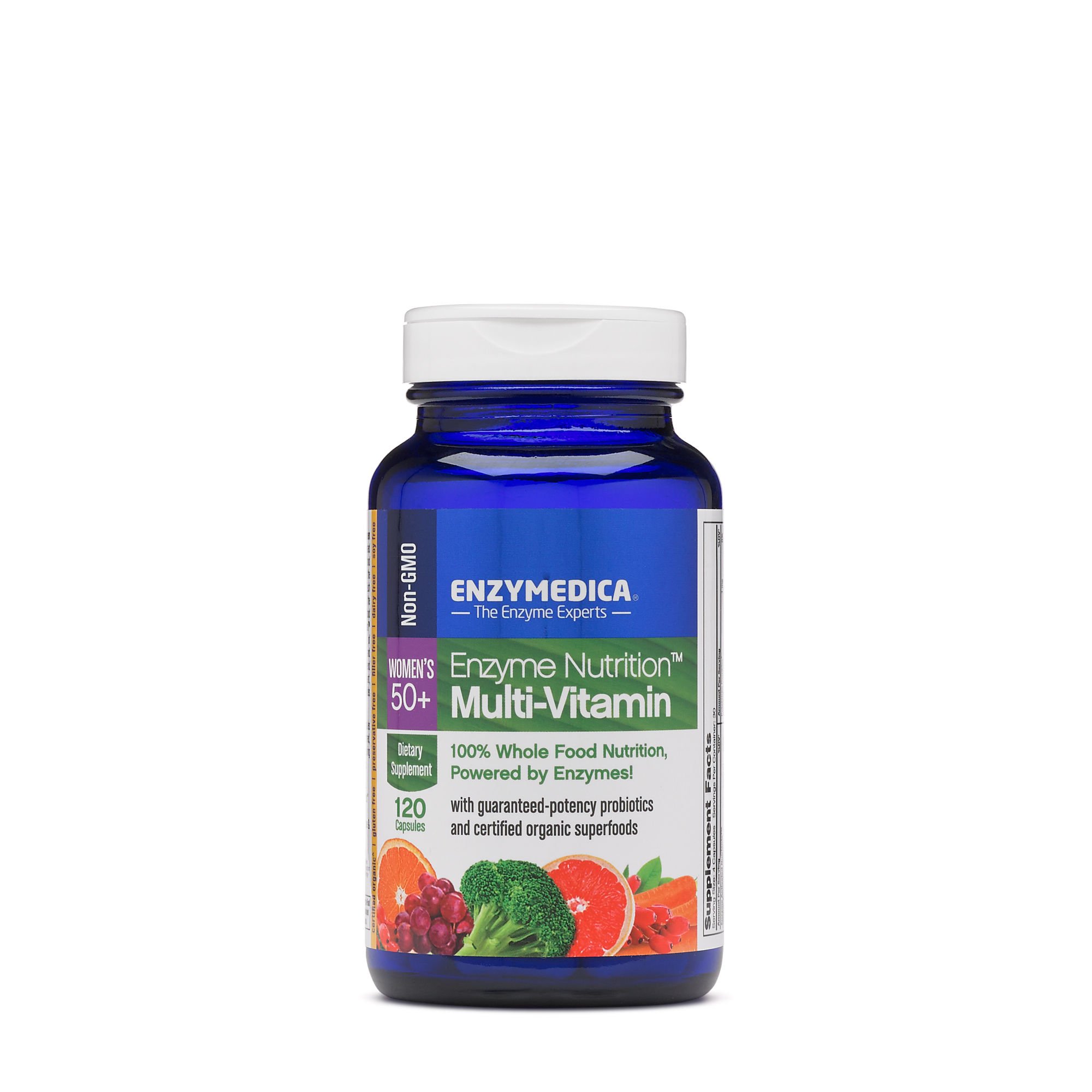 Foto 2 pulgar | Multivitamínico Enzymedica Enzymedica Para Mujer  50 O Más  120 Cápsulas - Venta Internacional.