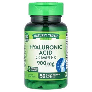 Foto 1 | Suplemento Del Complejo De Ácido Hialurónico Nature's Truth 50 Cápsulas - Venta Internacional.