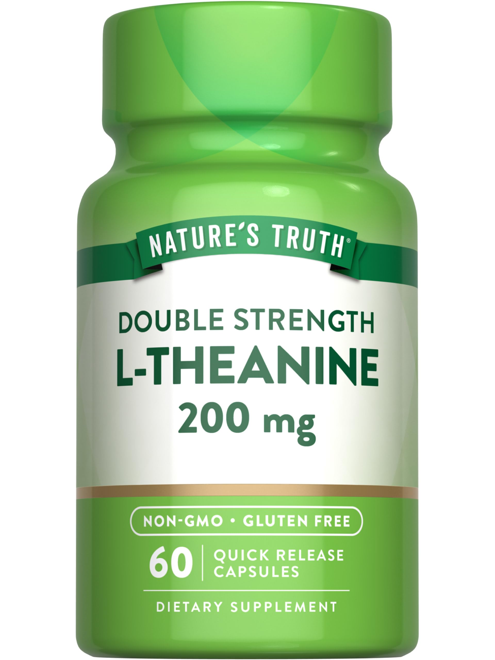 Foto 2 pulgar | Suplemento Nature's Truth L-teanina 200 Mg 60 Cápsulas - Venta Internacional.