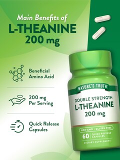 Foto 5 | Suplemento Nature's Truth L-teanina 200 Mg 60 Cápsulas - Venta Internacional.