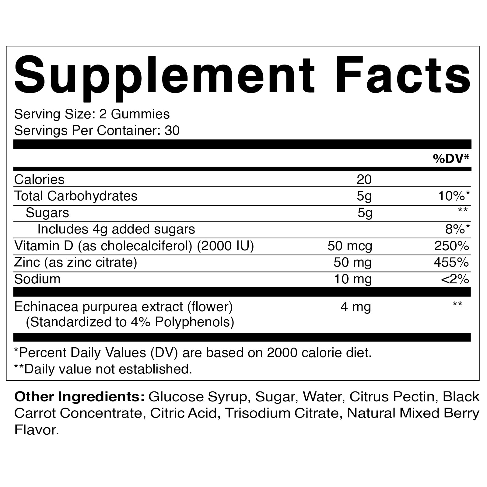 Foto 3 pulgar | Suplemento Vitamático De Zinc En Gomitas De 50 Mg  60 Gomitas Veganas - Venta Internacional.