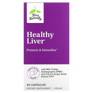 Foto 1 | Suplemento Terry Naturally Healthy Liver 60 Cápsulas - Venta Internacional.