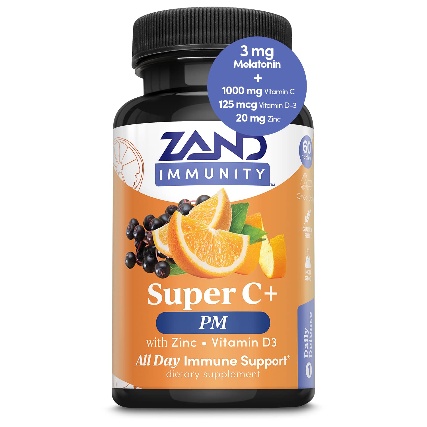 Foto 2 pulgar | Suplemento Zand Immunity Super C+ Pm 60 Comprimidos - Venta Internacional.