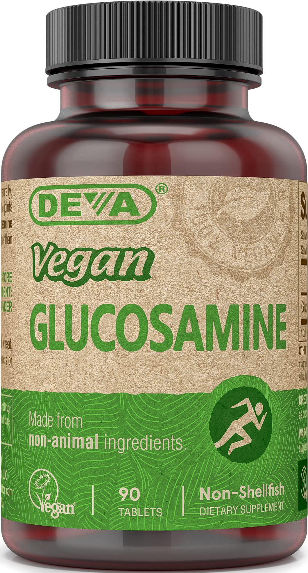 Foto 2 pulgar | Suplemento Deva  Vitaminas Veganas Y Glucosamina  90 Comprimidos - Venta Internacional.