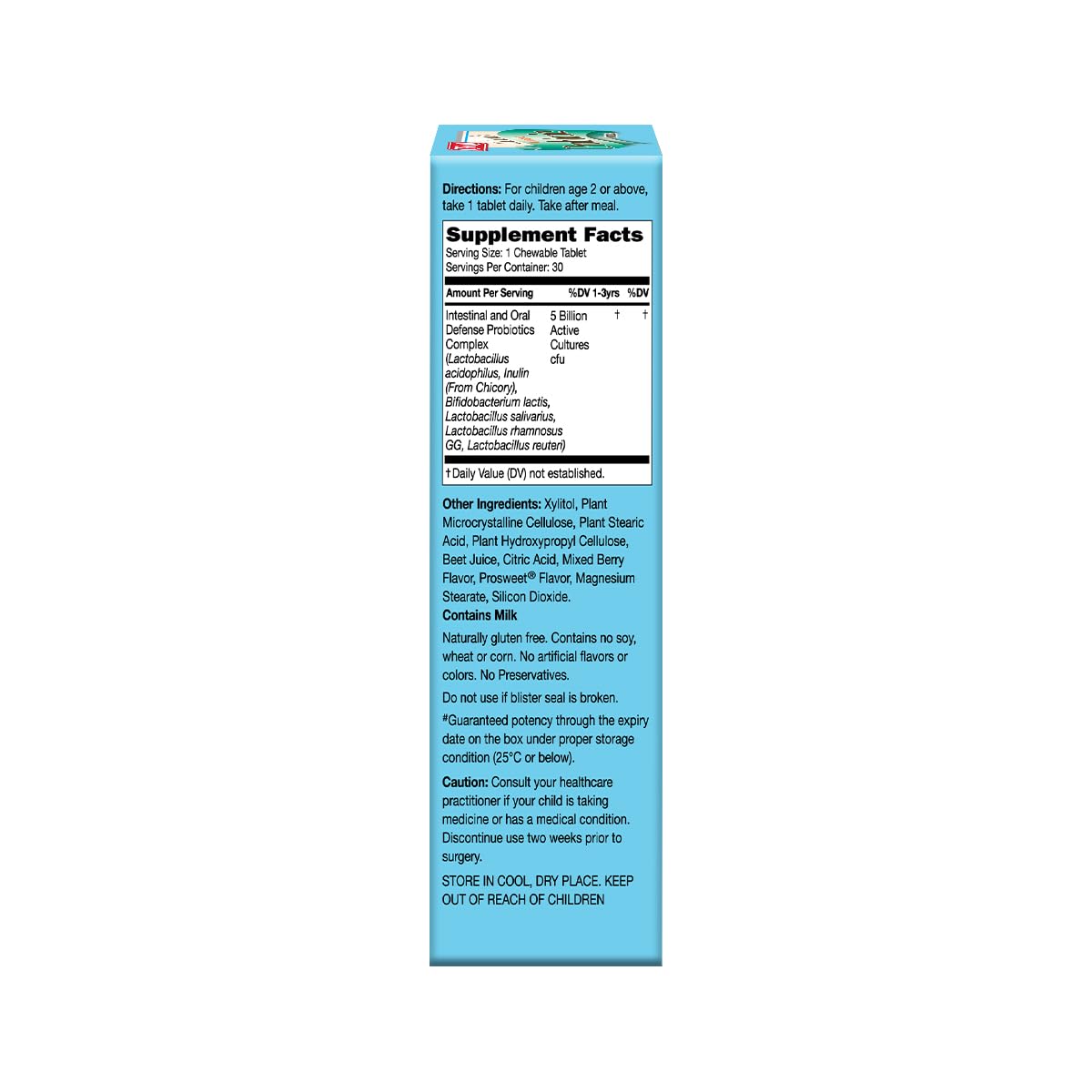 Foto 4 pulgar | Probiotics Catalo Children's Masticable 5b 5 Cepas 30 Comprimidos - Venta Internacional.