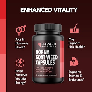 Foto 3 | Suplemento Havasu Nutrition Horny Goat Weed 120 Cápsulas - Venta Internacional.
