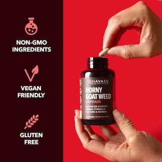 Foto 7 | Suplemento Havasu Nutrition Horny Goat Weed 120 Cápsulas - Venta Internacional.
