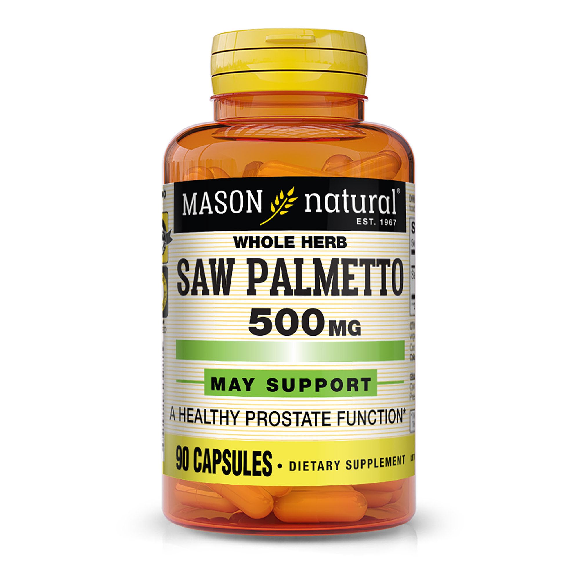 Foto 1 | Suplemento Mason Natural Saw Palmetto 500 Mg Para Próstata 90 Cápsulas - Venta Internacional.
