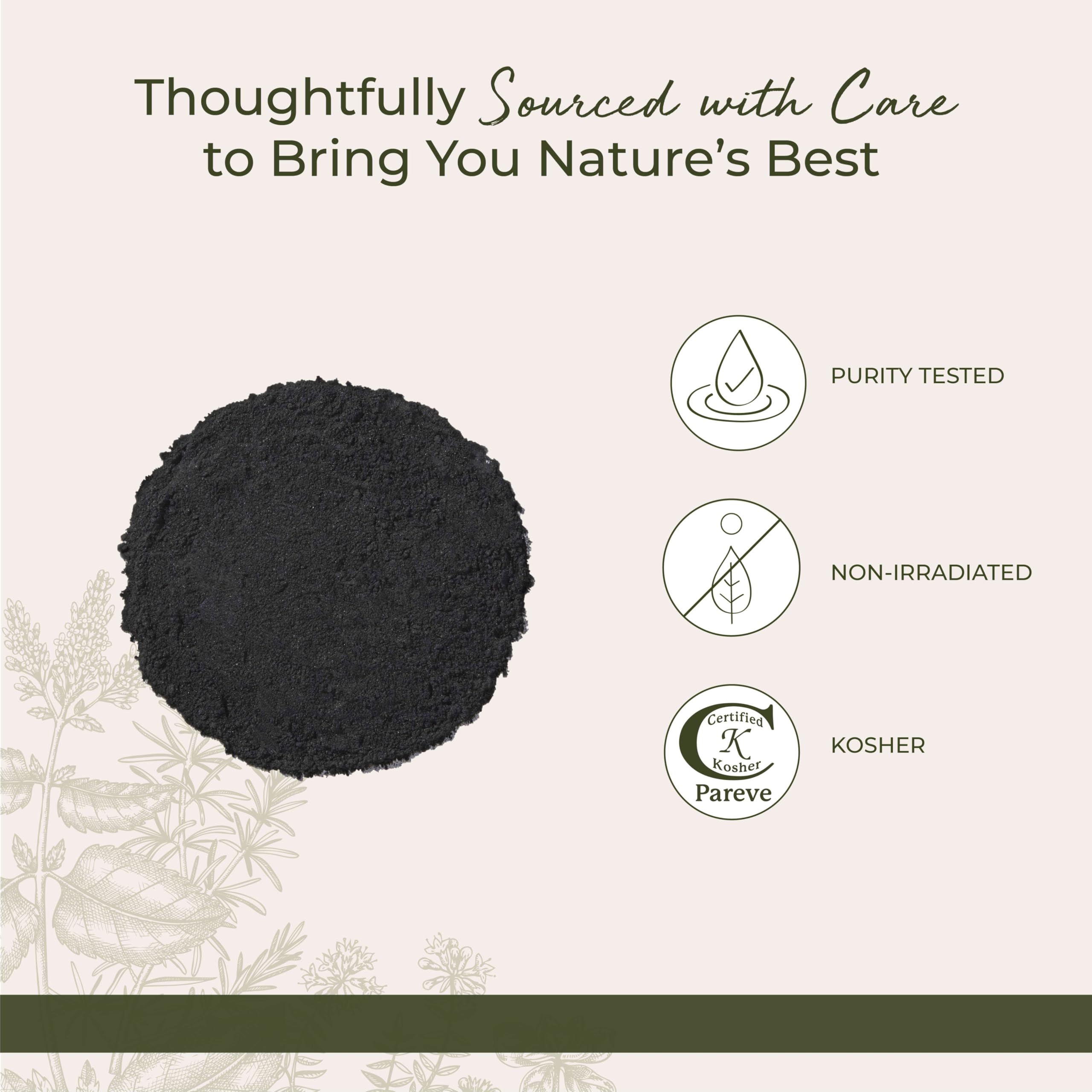 Foto 5 pulgar | Carbón De Madera Dura Activado En Polvo Starwest Botanicals 120 Ml - Venta Internacional.