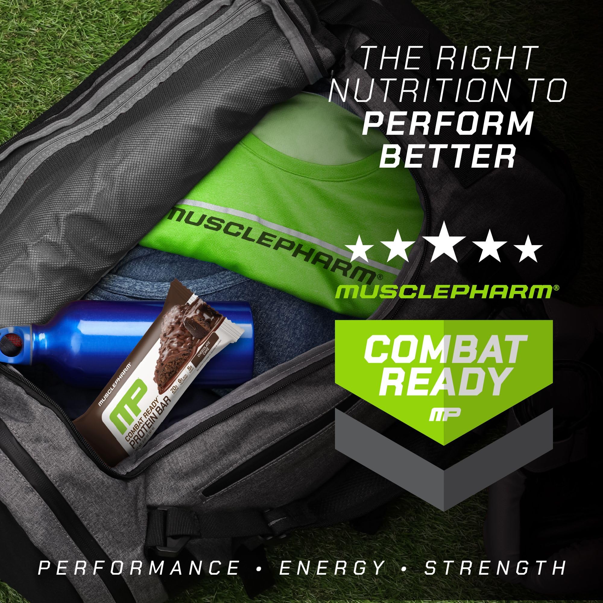 Foto 6 | Barras De Proteína Musclepharm Combat Ready Chocolate 80 G 4 Barras - Venta Internacional.